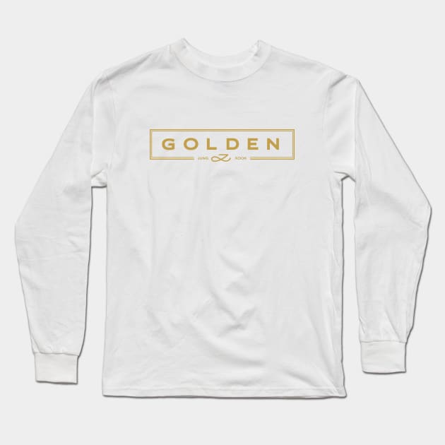 Jungkook Golden Jung Kook Long Sleeve T-Shirt by WacalacaW